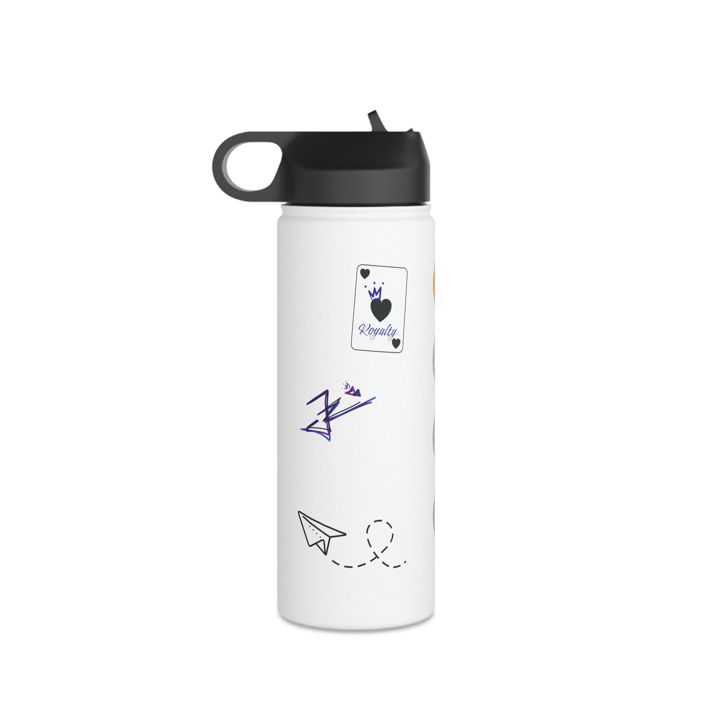 Airplane Mode- Stainless Steel Water Bottle, Standard Lid