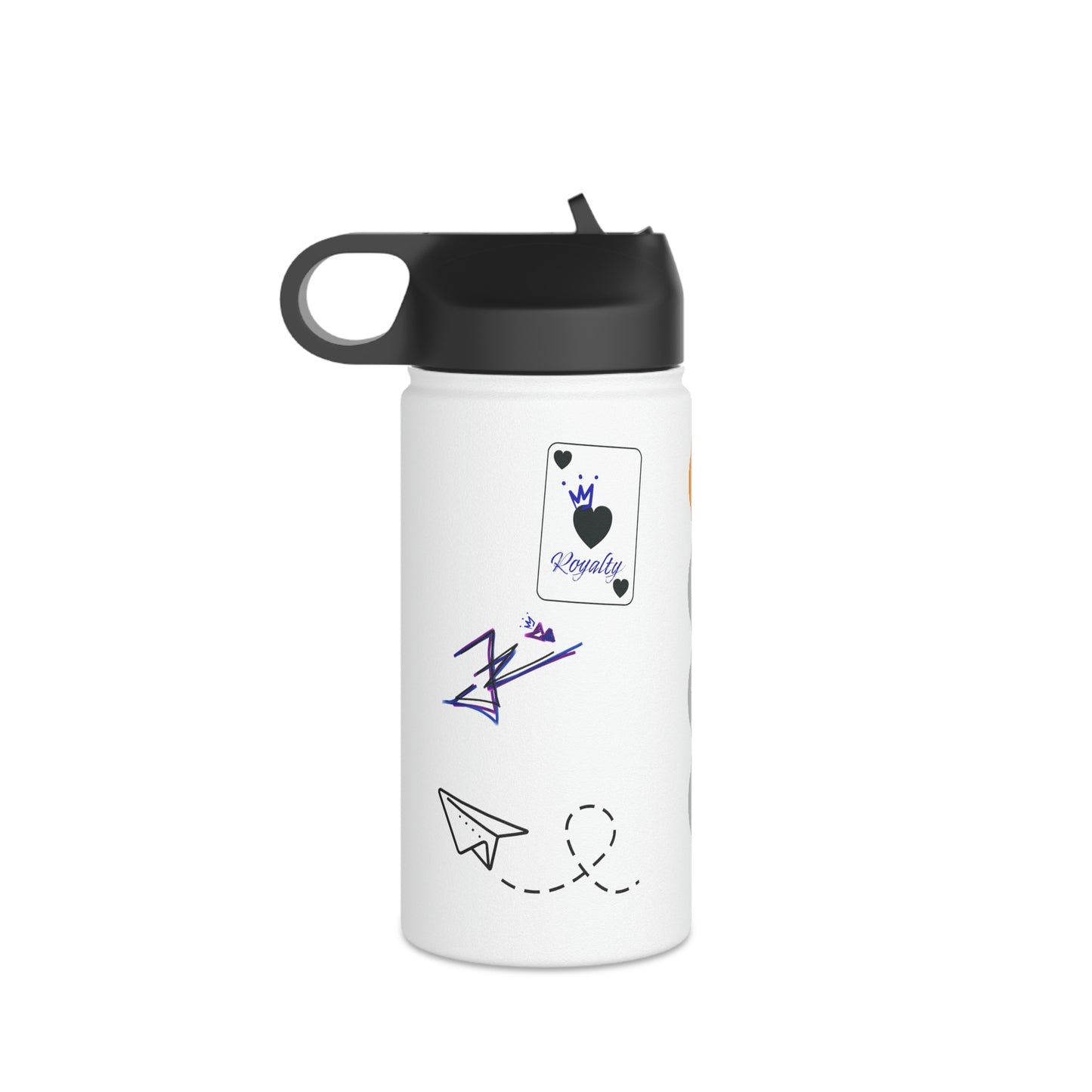 Airplane Mode- Stainless Steel Water Bottle, Standard Lid